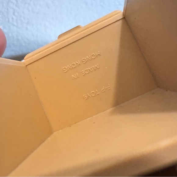 Vintage Fisher Price Dollhouse Roll Top Desk Chair Hong Kong Plastic - Picture 3 of 6